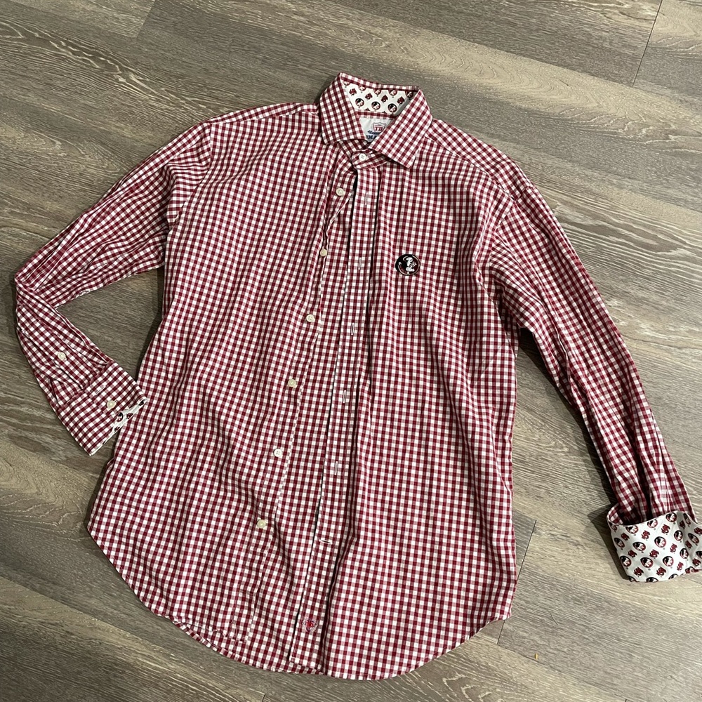 Men’s FSU Button Down Dress Shirt